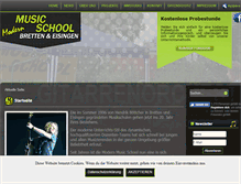 Tablet Screenshot of mms-bretten.de